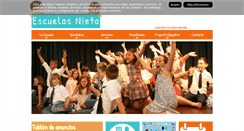 Desktop Screenshot of escuelasnieto.com